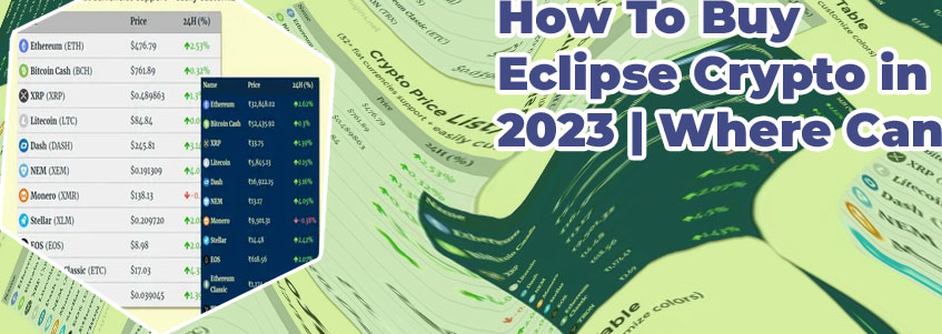 Eclipse crypto ticker